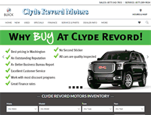 Tablet Screenshot of clyderevord.com